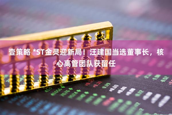 壹策略 *ST金灵迎新局！汪建国当选董事长，核心高管团队获留任