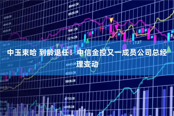 中玉束哈 到龄退任！中信金控又一成员公司总经理变动
