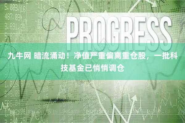 九牛网 暗流涌动！净值严重偏离重仓股，一批科技基金已悄悄调仓